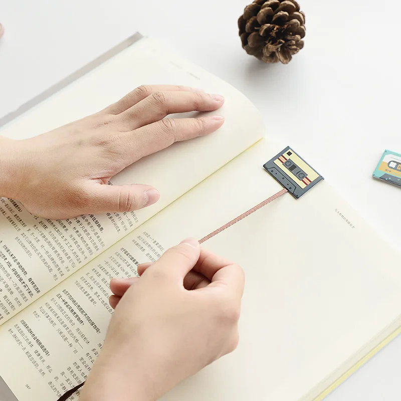 1 шт. креативные Мультяшные бумажные магнитные закладки для книг школьные и