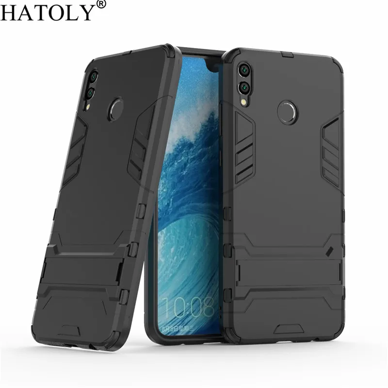 Чехол для Huawei Honor 8X Max HATOLY Жесткий из силиконовой резины с роботом Enjoy Max|Бамперы| |
