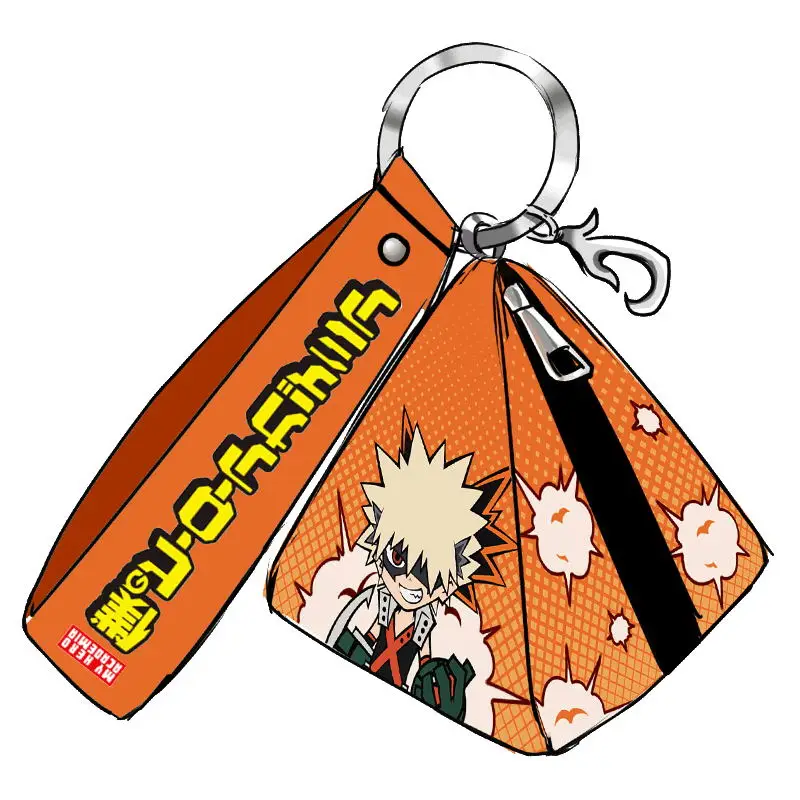 Аниме My Boku No Hero academic Bakugou Katsuki Todoroki Shoto Cosplay кошелек маленький для мужчин и женщин