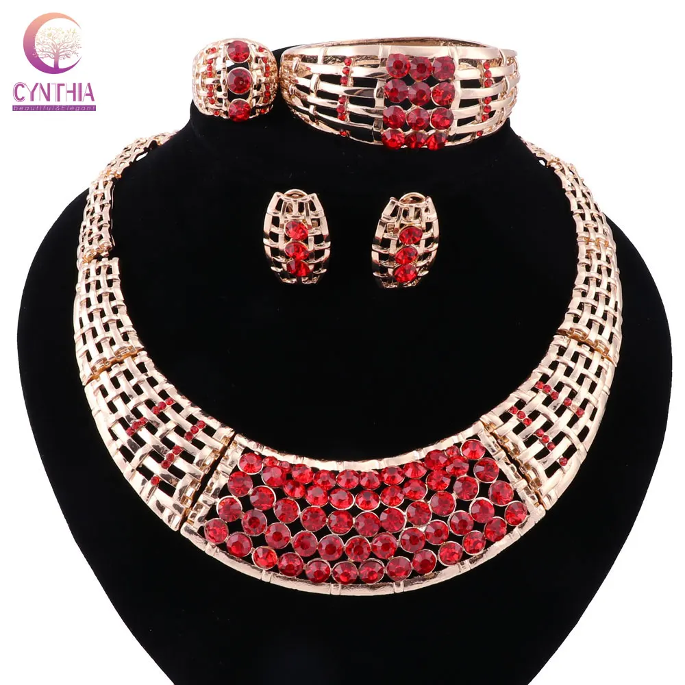 8 видов цветов женское массивное ожерелье Позолоченное серебряное ювелирное