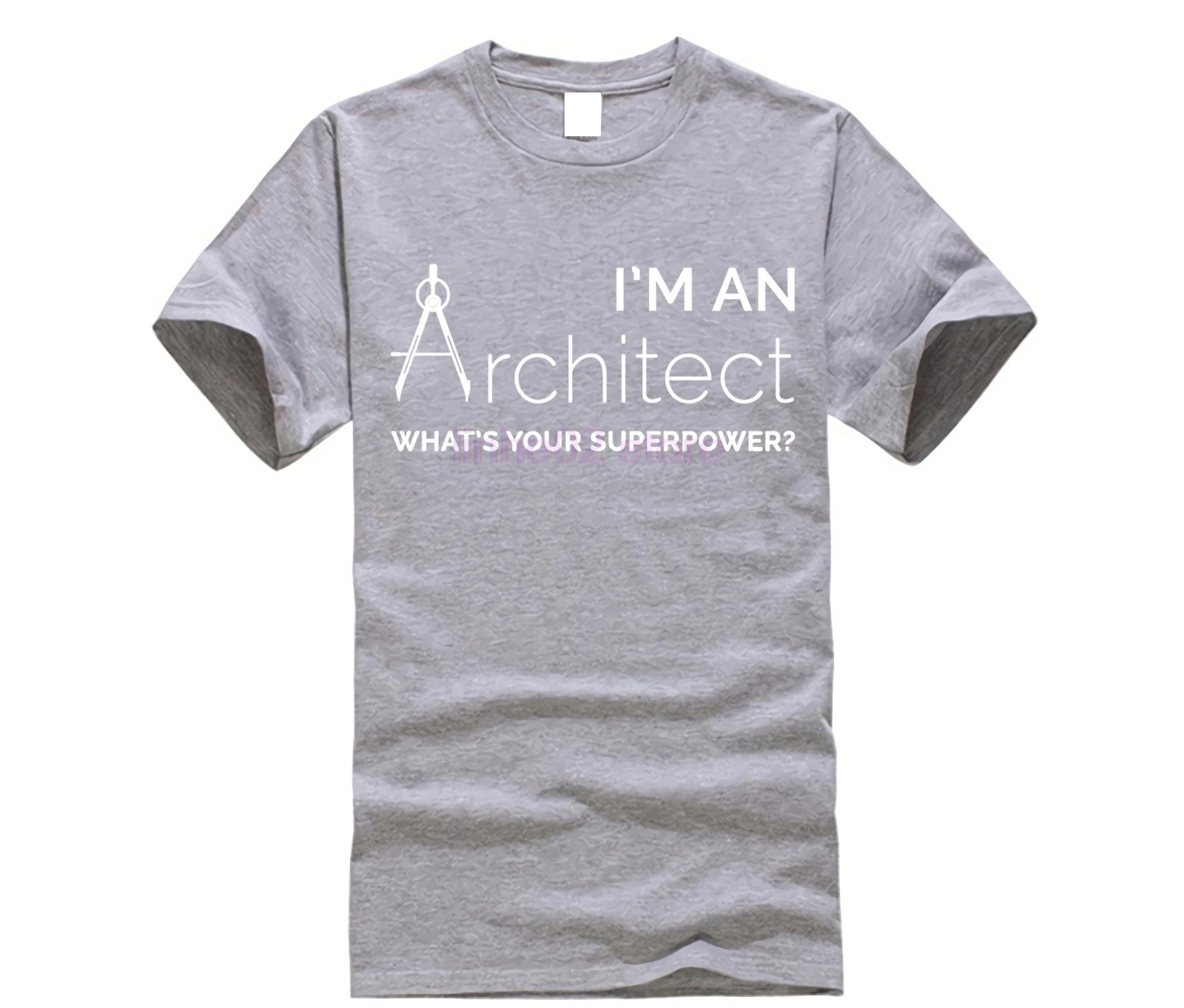 2017 летняя новая модная футболка Веселая Футболка с принтом Architect Футболки