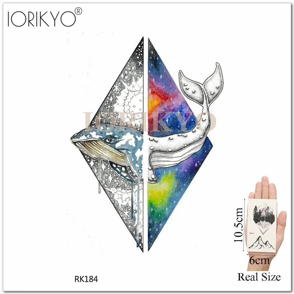 IORIKYO Для женщин временные тату наклейка для боди арта рисунок рука