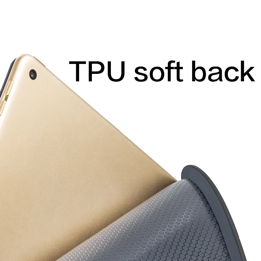 Новый деловой чехол для нового ipad 9 7 дюйма 2017 2018 выпуск полиуретановая