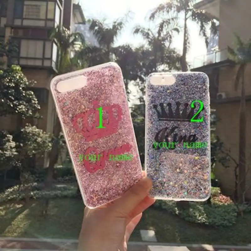 Модный уникальный чехол для телефона с надписью на заказ и короной Samsung galaxy a3 a5 A6 a7