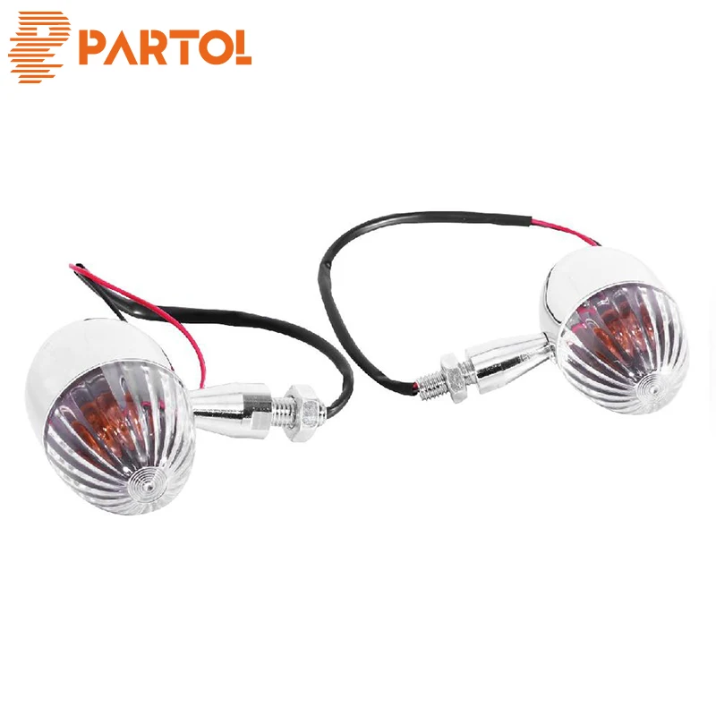 Partol 2 шт. мотоциклетная лампа с поворотниками Mark lihgt светодиодный светильник