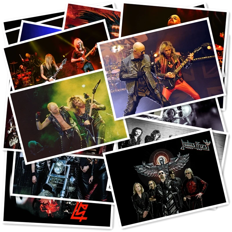 B1-14# Judas Priest Классическая серия стикеров 20/шт ПВХ наклейки для ноутбука Коллекция подарков домашний Декор наклейки на холодильник смешанные