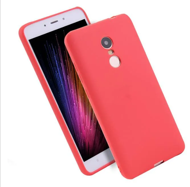 Чехол для Xiaomi Redmi Note 4 4X роскошный Ультратонкий силиконовый матовый мягкий чехол
