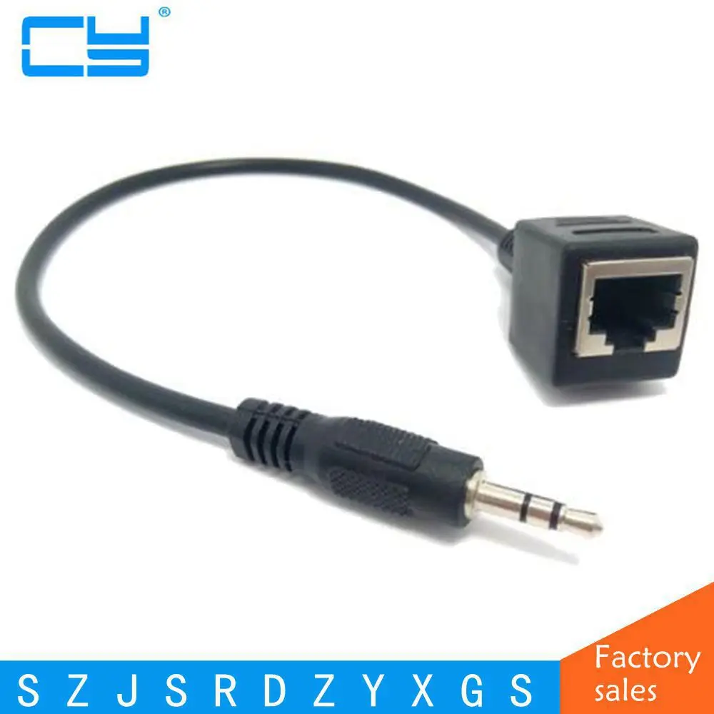 Сетевой переходник RJ45 мама к разъему DC3.5 папа 3 5 постоянного тока для устройства с