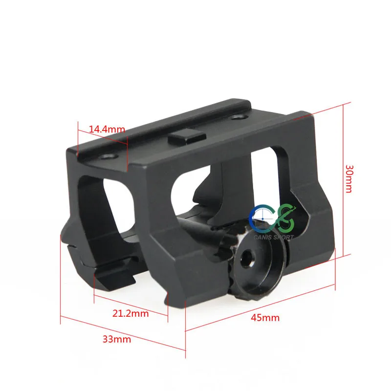 PPT Hot Tactical Scope Mount Riser Mount для T2 Red Dot Sight подходит для любого Пикатинни gs24-0149