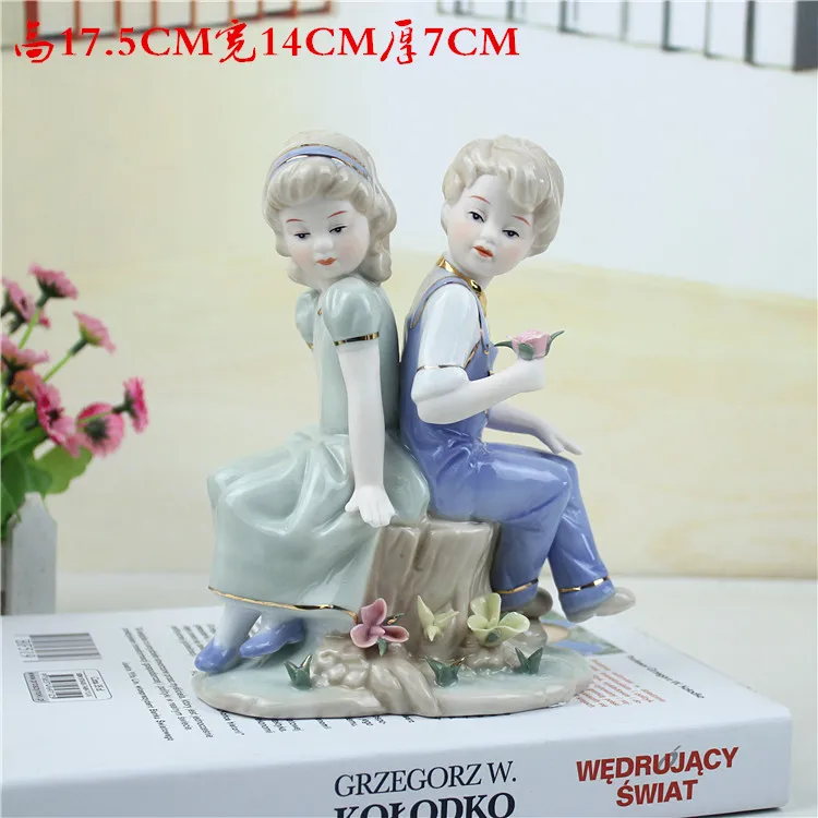 Керамические Куклы для девочек любит домашний декор украшение комнаты Детские