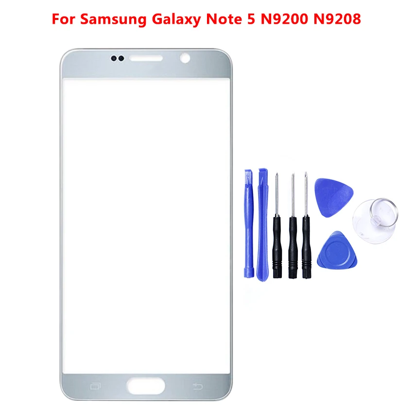 Замена панели для samsung Galaxy Note 5 Note5 N920F N920 сенсорный экран внешняя передняя