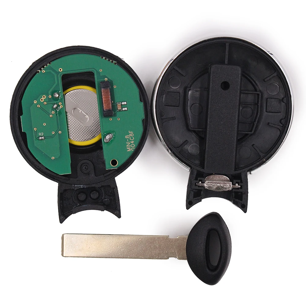 Перезаряжаемый дистанционный ключ KEYECU с 3 кнопками 315 мгц ID46 чип брелок для BMW Mini