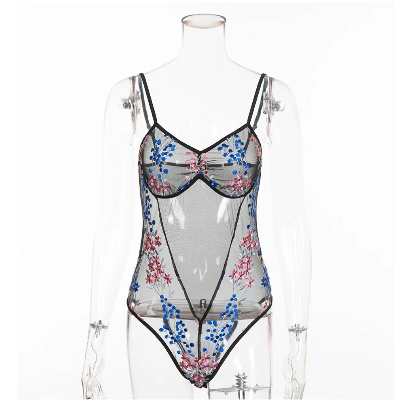 Пикантные мусс формирующая одежда для женщин боди Broadcloth кружево Тонкий Вышивка