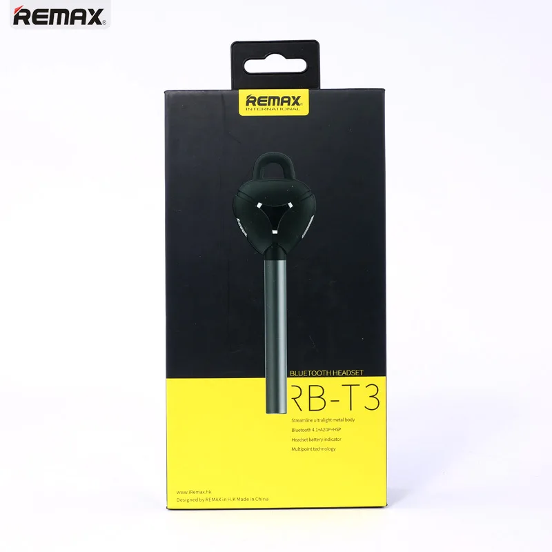 Bluetooth наушники Remax V4.1 беспроводные bluetooth гарнитура деловые с дистанционным