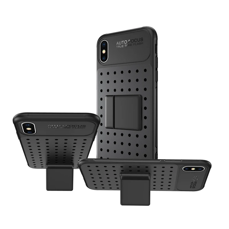 Чехол для телефона HAWEEL iPhone X / XS Max /XR сетчатый дышащий ПК + ТПУ противоударный