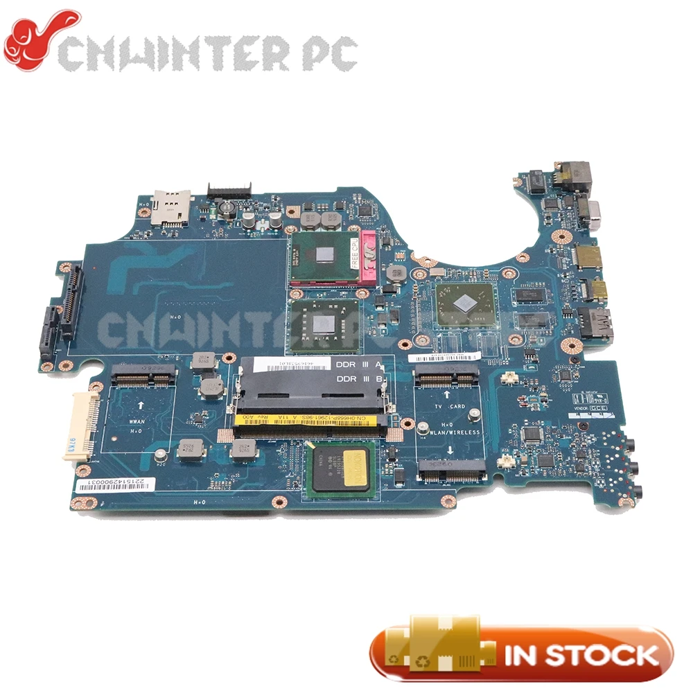 

NOKOTION For DELL Studio 1745 Laptop Motherboard CN-0H668P 0H668P KAT00 LA-5151P GM45 DDR3 HD4500 Free CPU