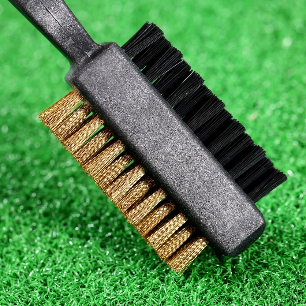 2-сторонний нейлоновый блеск для гольфа очиститель железа шарики чистки обуви |