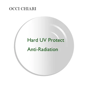 Линзы полимерные Асферические стекла для очков ПРИ близорукости, дальнозоркости, пресбиопии с зеленым покрытием по рецепту