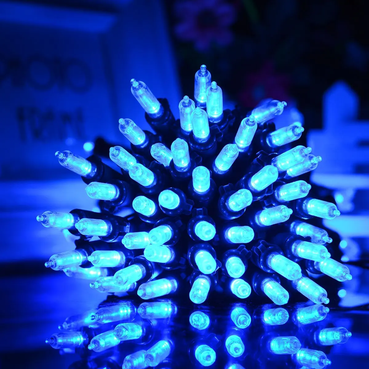 Dcoo Солнечный свет строки LED шнура 100 Наружное освещение Рождество Сад праздник