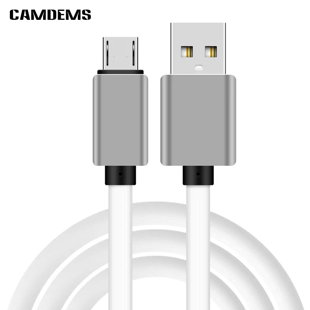 1 м 100 шт/металлические вертикальные полосы микро USB кабель для синхронизации