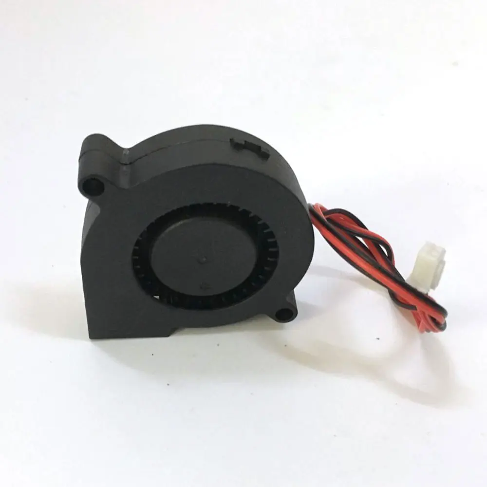 12V DC 50mm Blow радиальный вентилятор охлаждения мини воздуходувка для электронных 3D