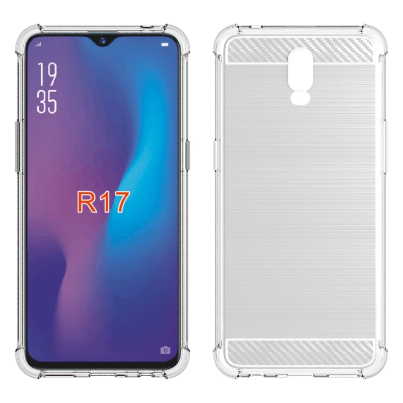 Фирменный противоударный умный мягкий чехол из ТПУ для OPPO R17 аксессуары |