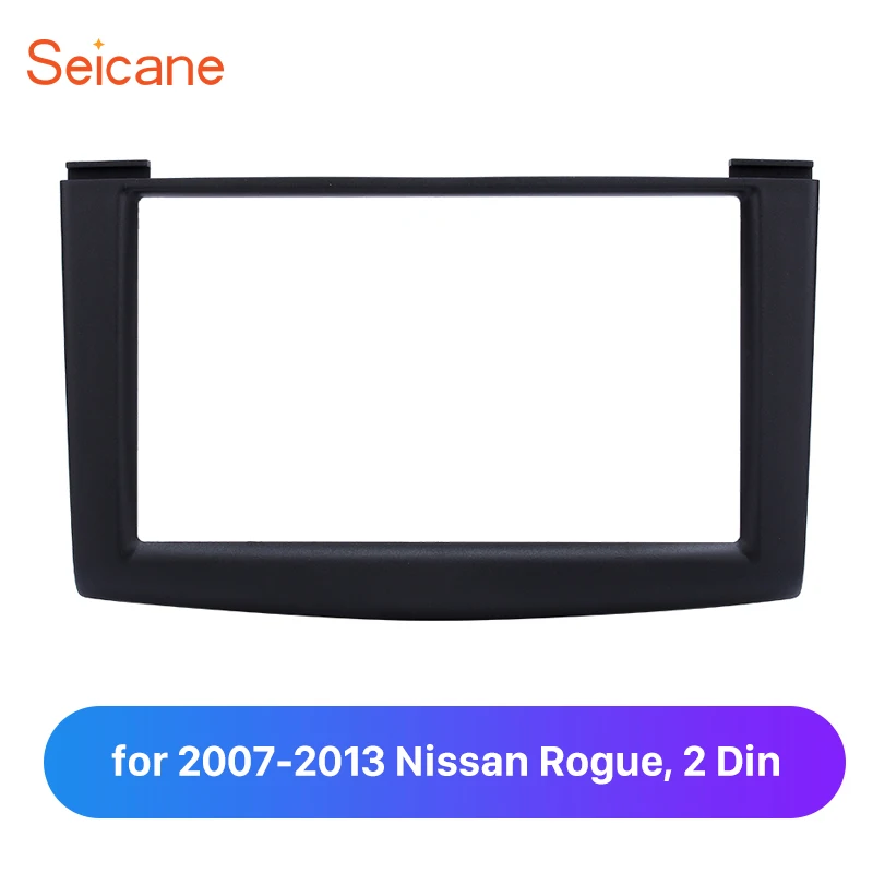Seicane 173*98 2 Din Автомобильная стерео рамка для 2007 2013 Nissan Rogue|Панели| |