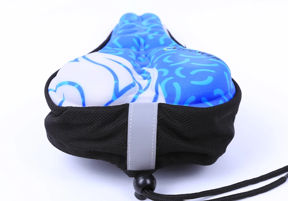 3D мягкий гелевый рельеф унисекс велосипедное седло подушка для сиденья чехол