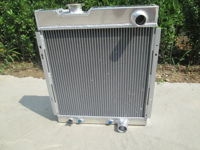 Заводская цена 3-рядный алюминиевый радиатор для FORD MUSTANG V8 289 302 Виндзорский 1964 1965