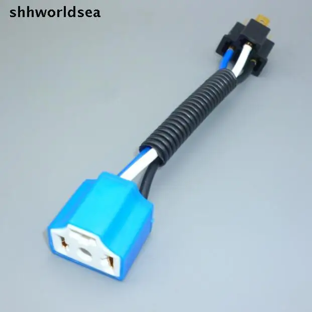 Shhworldsea 2 шт. Автомобильные фары для автомобиля противотуманные DRL H4 9003 HB2 вилка