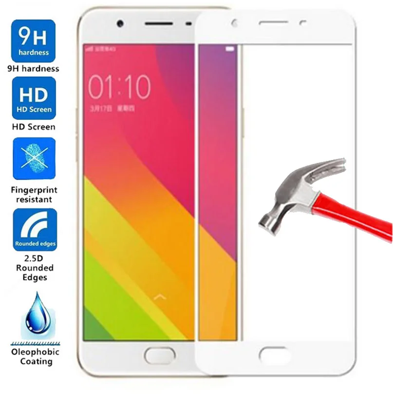 Закаленное стекло с полным покрытием для Xiaomi Mi 5C Mi5C защита экрана 2.5D Защитная