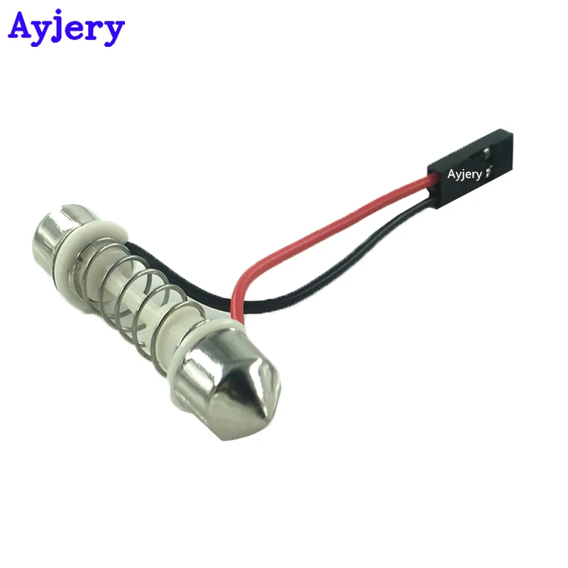 AYJERY 500 шт T10 Ba9s T4w Festoon разъем провода кабели для всех автомобилей свет Led панель