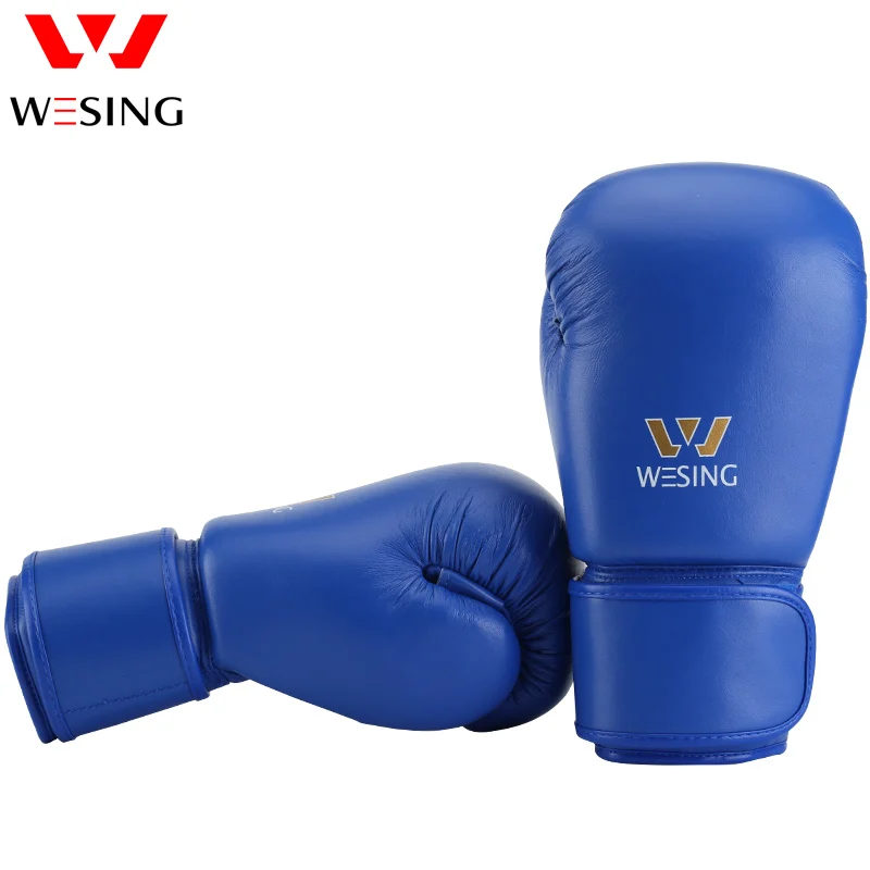 Боксерские перчатки Wesing AIBA мужские тренировочные для соревнований бокса|boxing