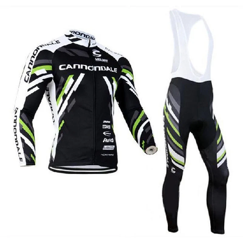 

Aufdiazy Cycling Jersey 2019 Fietskleding Wielrennen Zomer Heren Cycling Jersey Set Three-piece Men Fleece Long Sleeve IM096