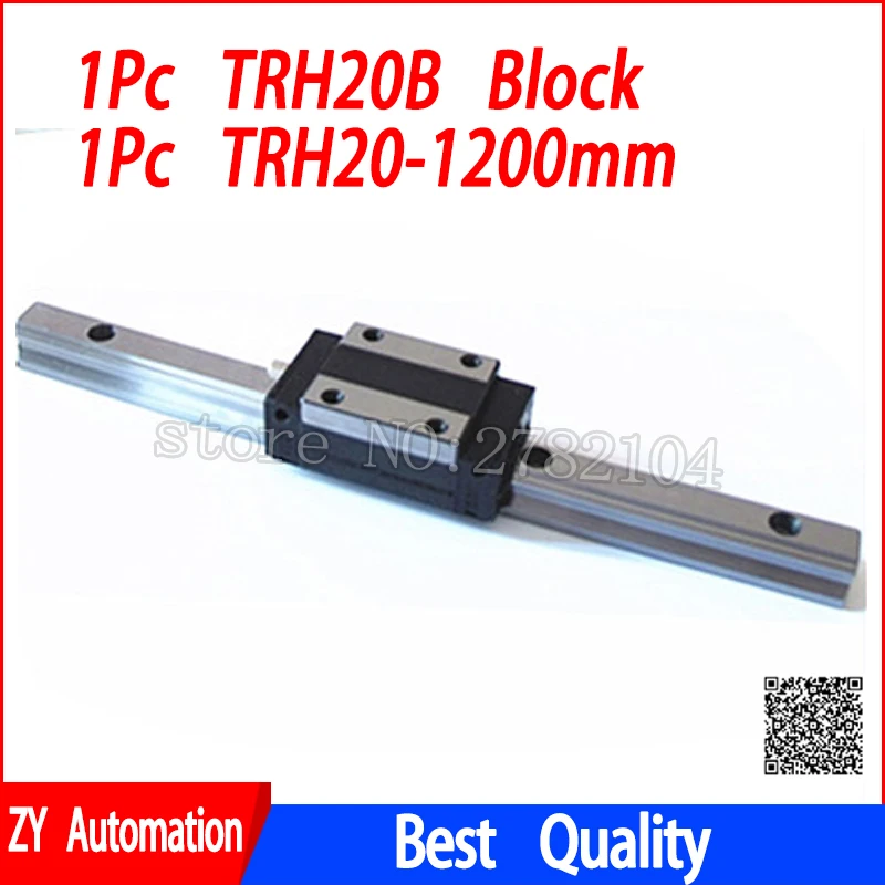 Новая линейная направляющая TRH20 длиной 1200 мм с 1 шт. линейной каретки TRH20B или TRH20A