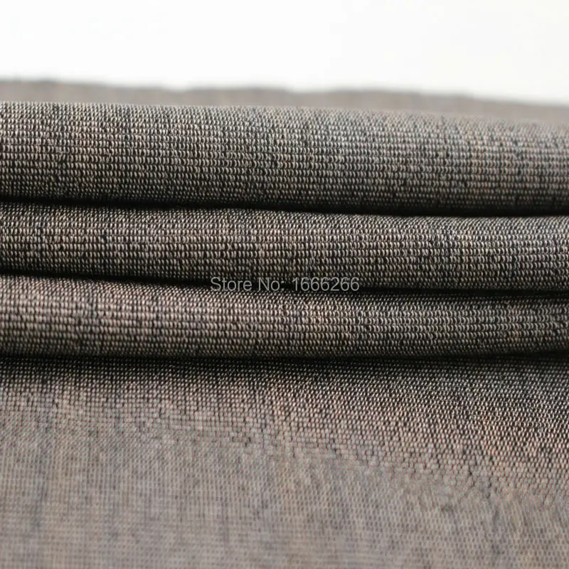 

Silver fiber fabric