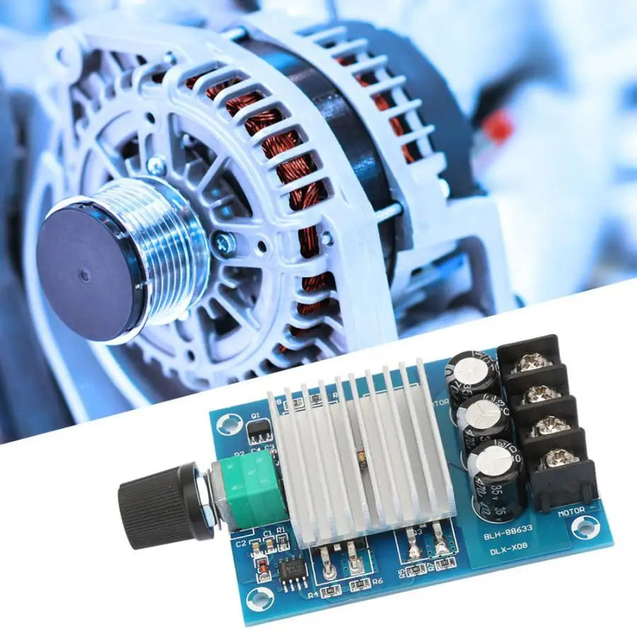 DC12V ~ 24V 30A контроллер скорости двигателя постоянного тока модуль регулятор