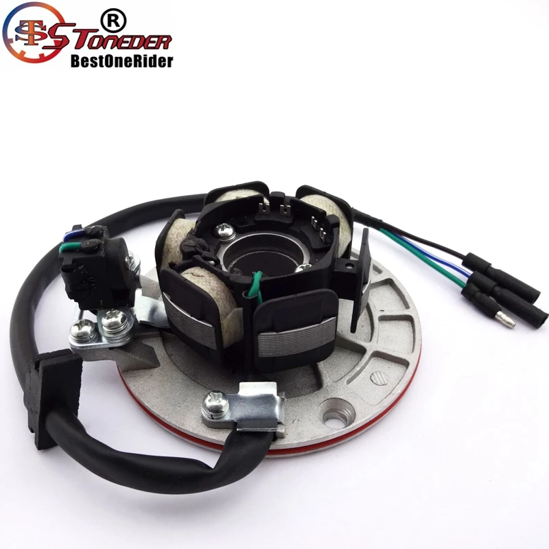STONEDER двигатель МАГНЕТО СТАТОР без света для китайского YX 140cc 150cc 160cc велосипед