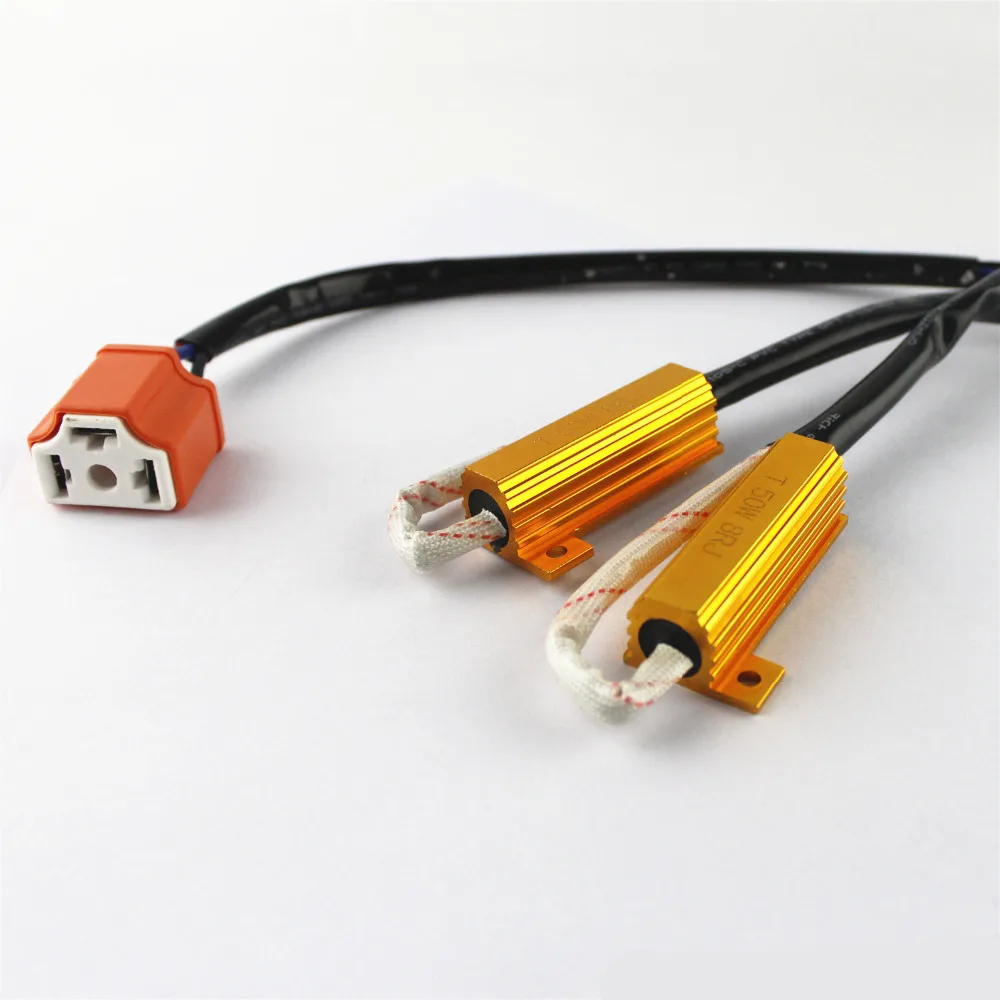1 пара автомобильные светодиодсветодиодный лампы H4 9003 HB2 50 Вт 8RJ|flash flash|flash ledflash