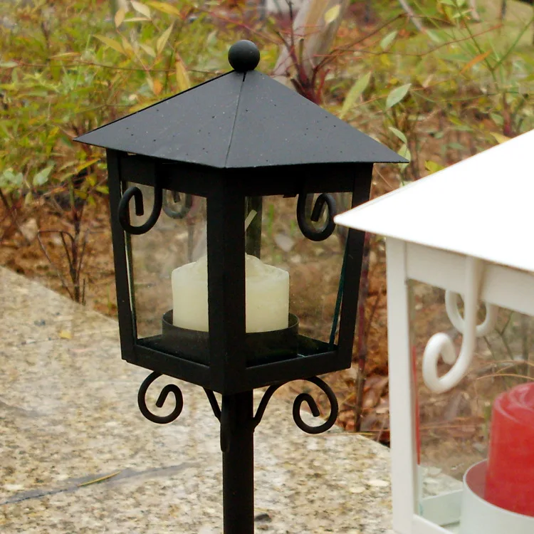 Винтажный уличный светильник SPMART подсвечник для чайного освещения бесплатная