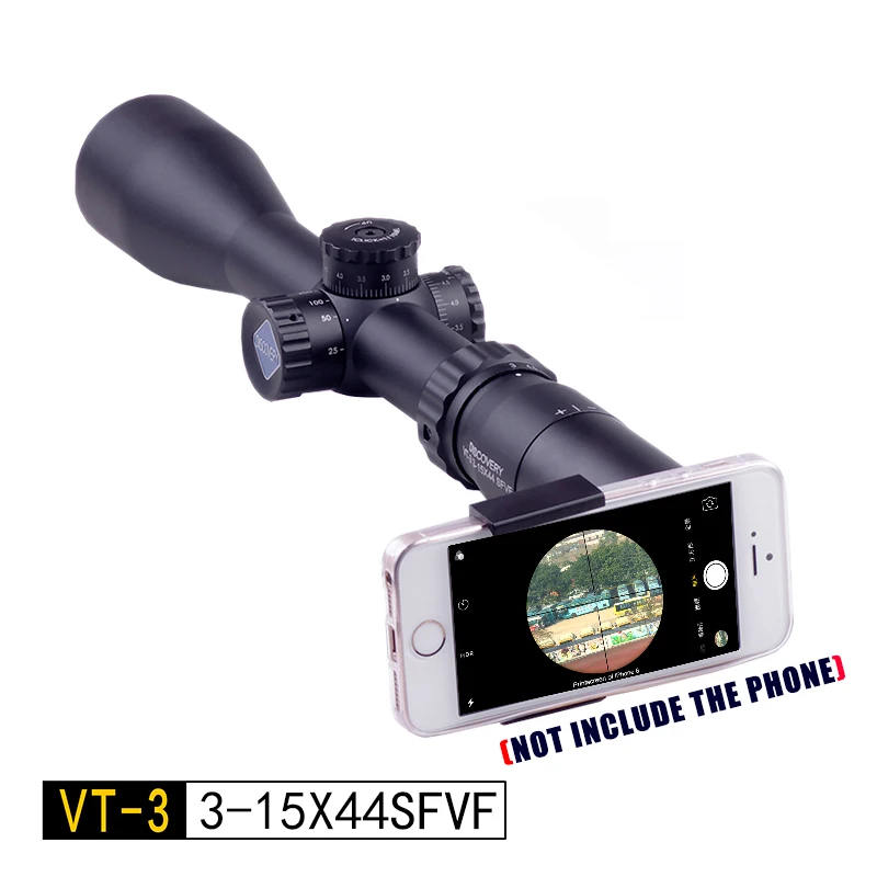 11MM MOUNT Оптический прицел обнаружения VT-3 3-15X44SFVF открытый охотничий путешествия винтовка Монокуляр телескоп координатный Пистолет Аксессуары - Color: 11MM MOUNT
