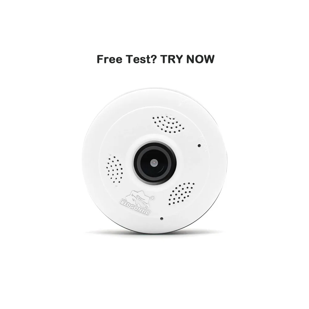Мини VR 1080 P IP Камера Wi Fi панорамный 360 градусов охранных ночное видение