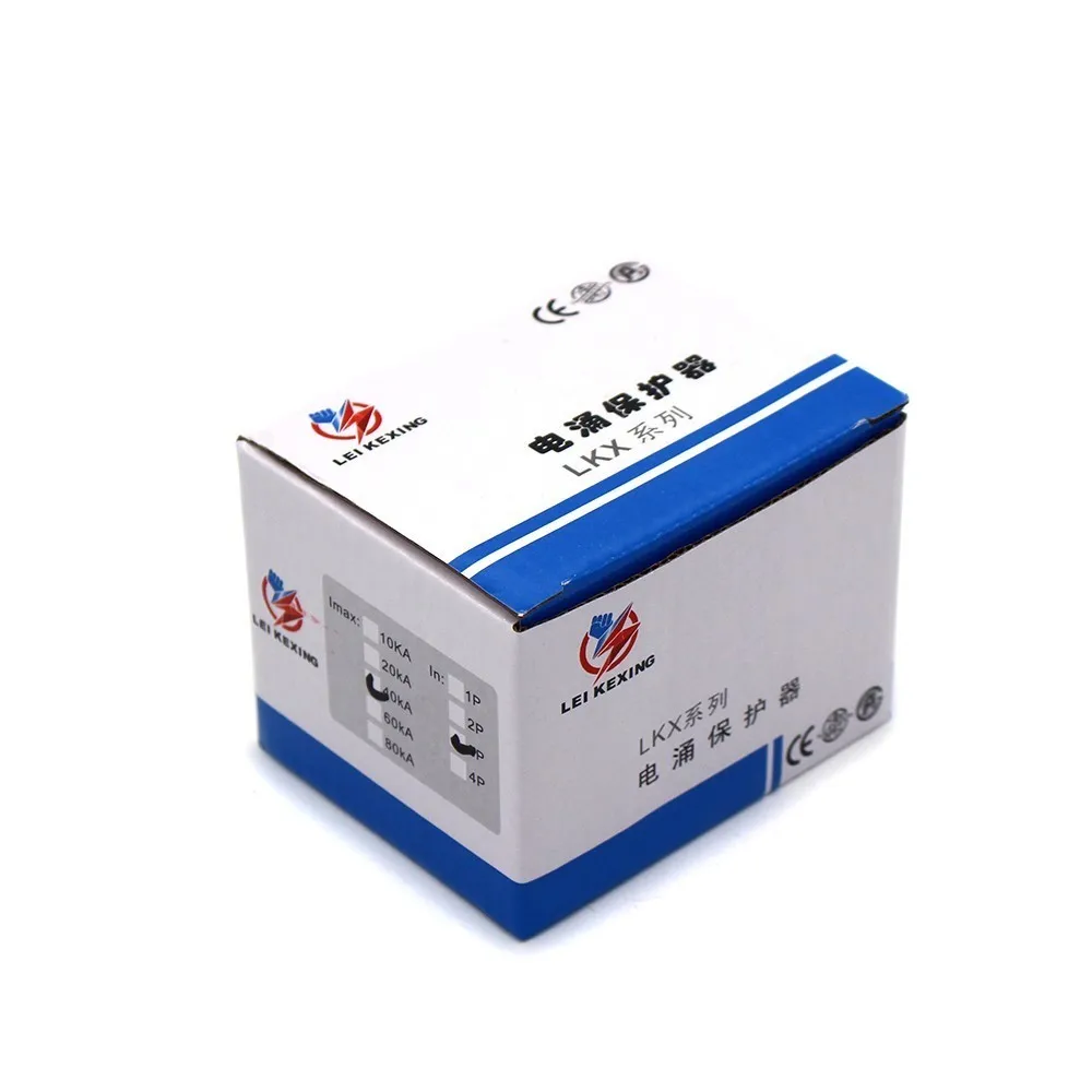 Горячая Распродажа 20KA ~ 40KA 275V AC SPD Защита от перенапряжения для дома устройство
