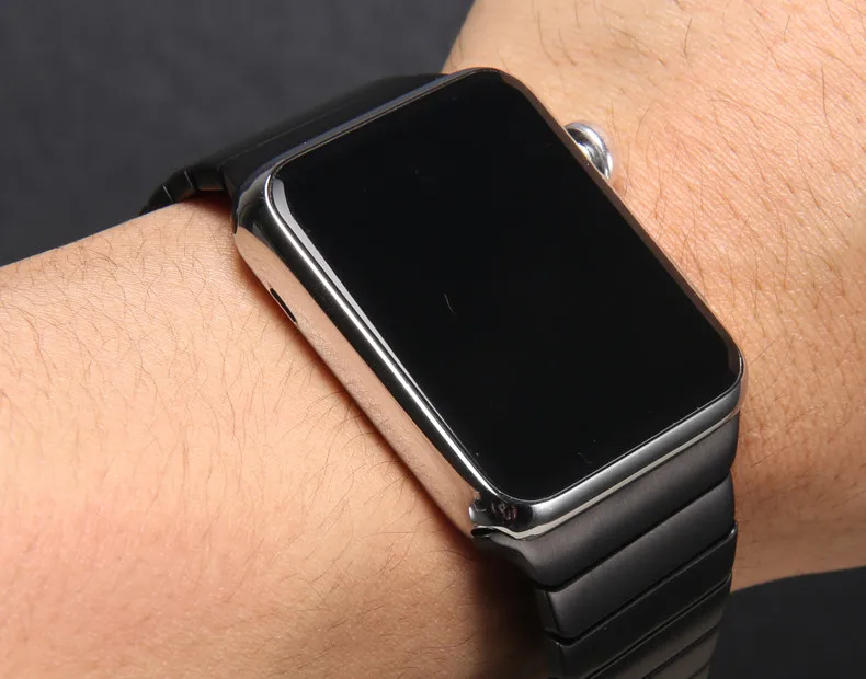 Звеньевой браслет из нержавеющей стали для Apple Watch Series 4 44/42/38 мм|link bracelet|band for apple