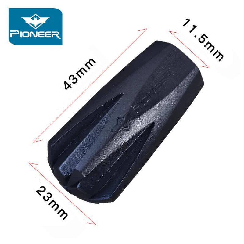4PCS 4 шт./лот, походная трость для кемпинга, походная трость, аксессуары для прогулок, противоскользящие резиновые наконечники, треккинговые палки, аксессуары - Цвет: 4PCS