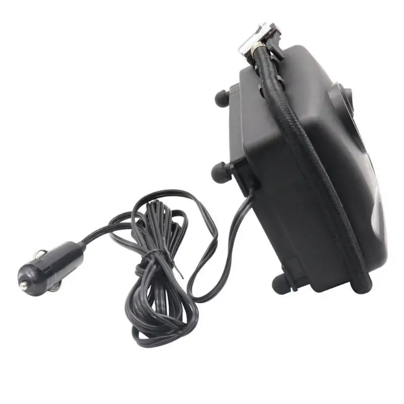 12V 260 фунтов/кв. дюйм Мини Портативный автомобильных шин Электрический насос воздушный компрессор с манометром Мощность по cargette Зажигалка для сигарет розетка для накачки шин