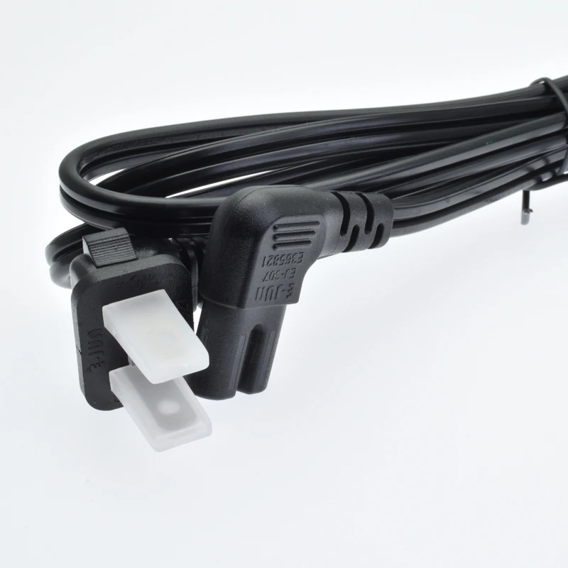 US JP Япония кабель питания переменного тока удлинитель шнур диаметром 90 ° 2*0 324 мм