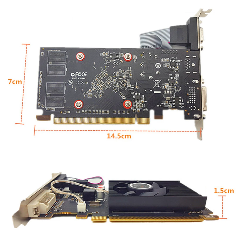 Видео компьютер GPU офисные Графика карты PCI Express Veineda оригинальные аксессуары игры