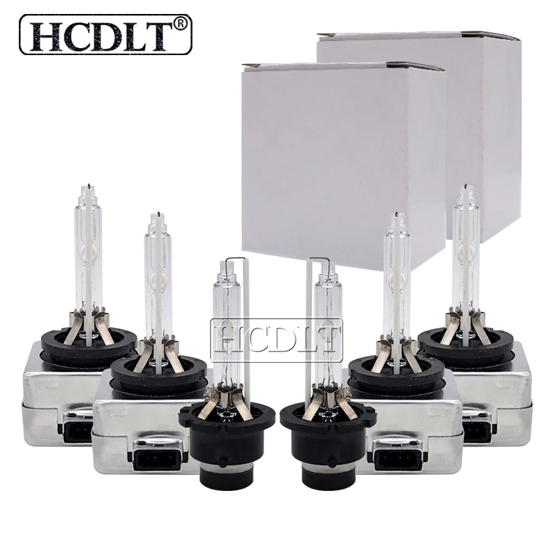 HCDLT 55 Вт ксеноновая HID D1S D2S D3S D4S лампа 6000K 8000K 4300K 5000K 35W Автомобильная Лампа 12V D1R D2R D3R