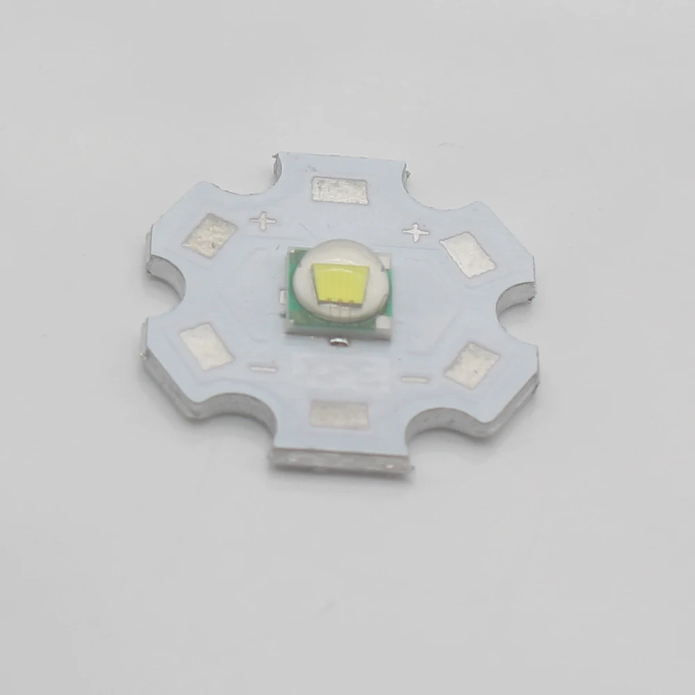 1PCS CREE XML XM-L T6 LED U2 10W Cold White Warm Blue UV High Power Emitter Diode with 14mm 16mm 20mm 25mm PCB for DIY | Лампы и